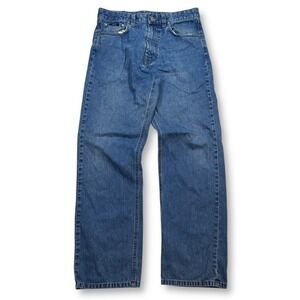 BOSS Hugo Boss Relaxed Fit Jeans‎ Classic Denim Pants Casual Mens Size 34x32